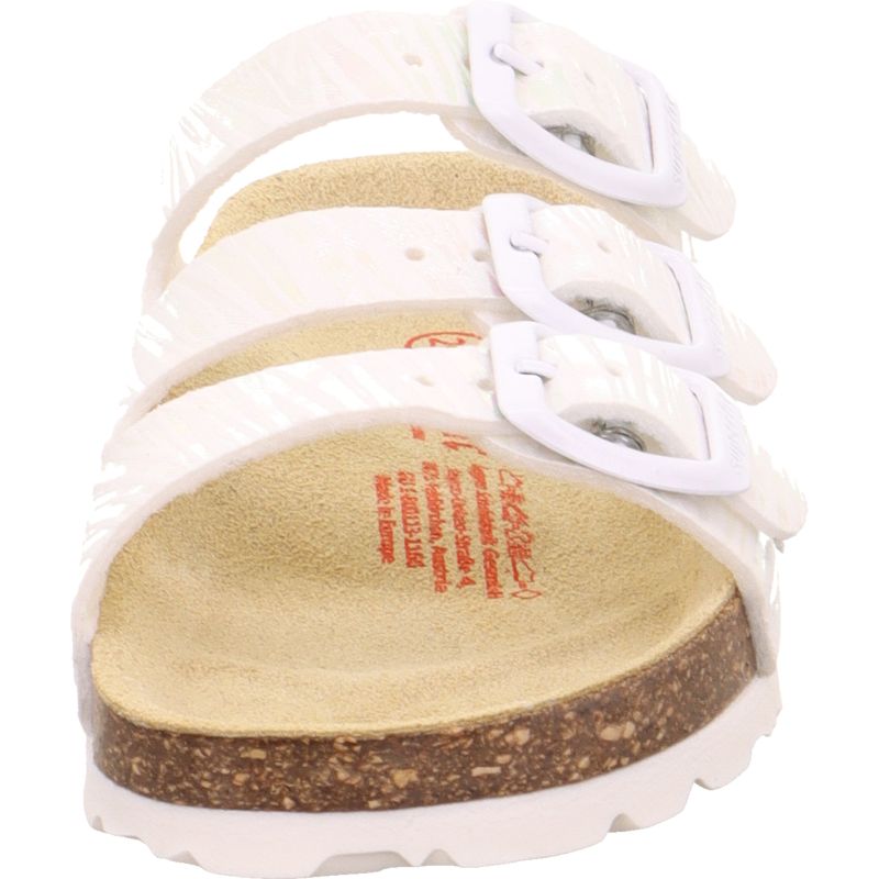 Superfit FUSSBETTPANTOFFEL Slipper - Material: Textile in White