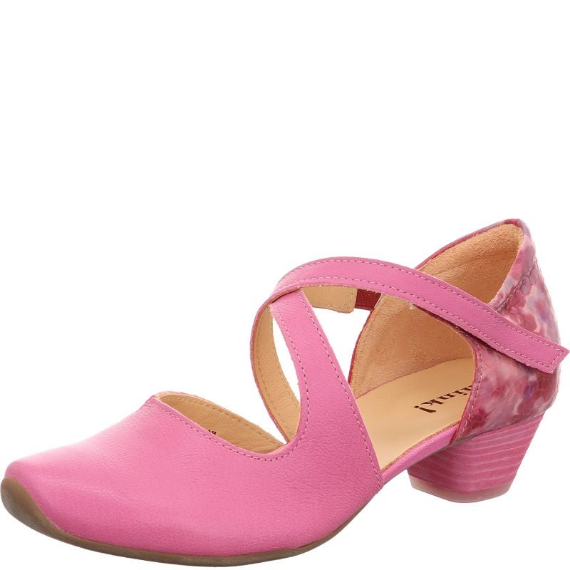 Think! AIDA Damen Pumps - Material: Leder in Pink