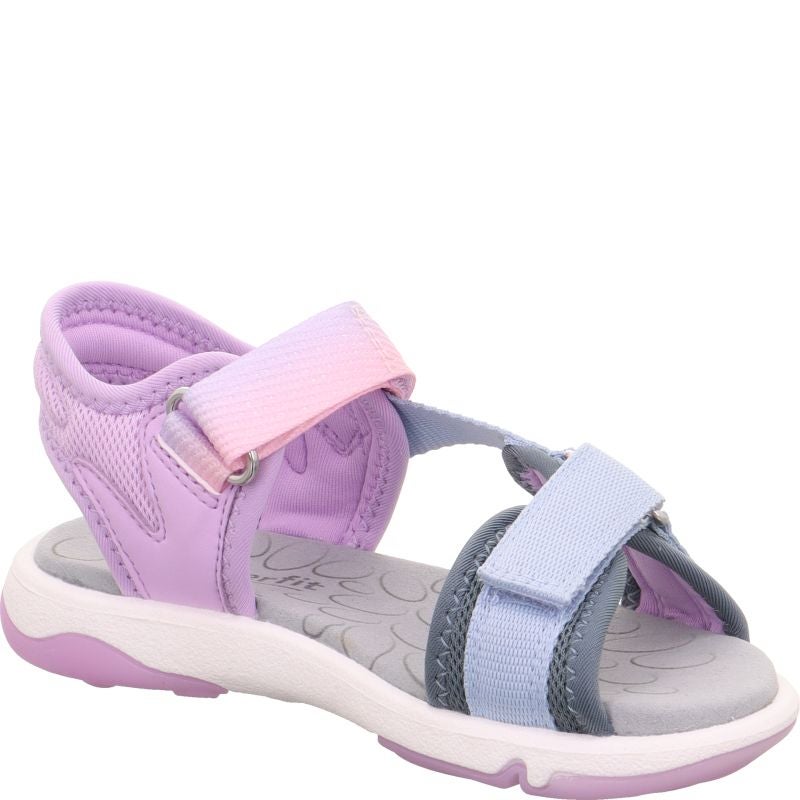 Superfit PEBBLES Sandal - Material: TextilSonstigesMaterial in Blue