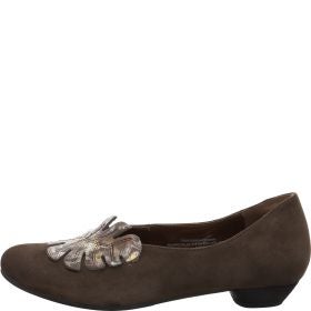 Think GRACE Woman Pumps - Material: Leather in Grey