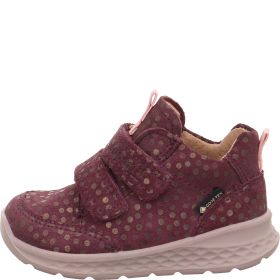 Superfit BREEZE Sneakers high - Material: Leather in Red