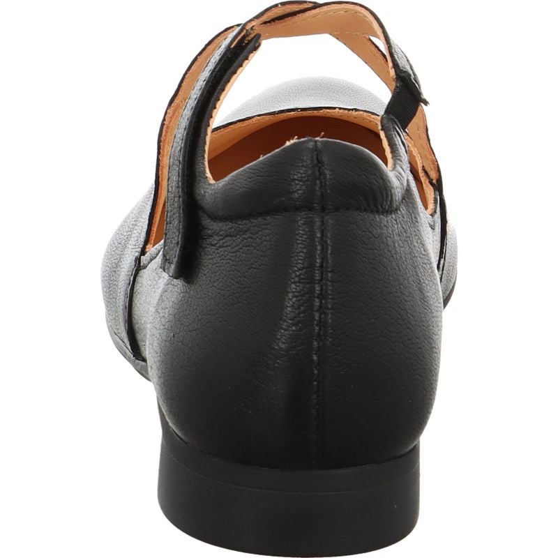Think GUAD2 Woman Ballerina - Material: Leather in Black