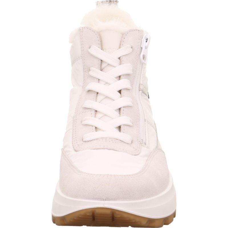legero T4 RUN Damen Sneaker high - Material: Leder/Textil in Weiß