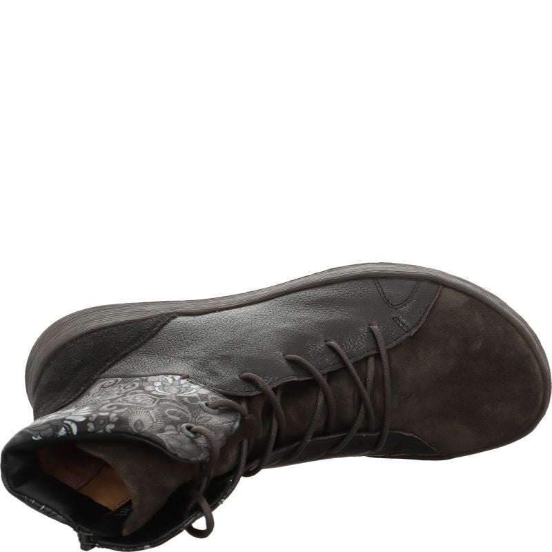 Think COMODA Ankle boot - Material: Leather in Brown