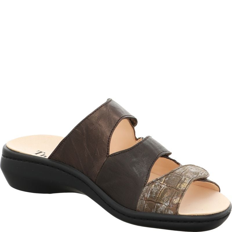 Think CAMILLADAMEN Woman Mules - Material: Leather in Multicolored