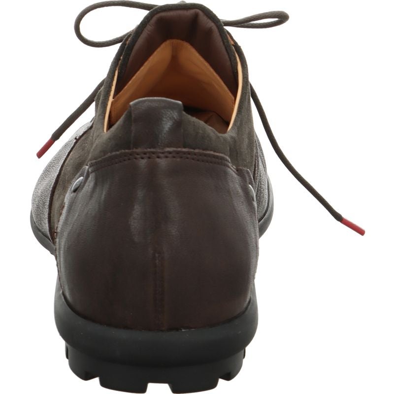 Think KONG HERREN Men Lace up shoe - Material: Leather in Brown