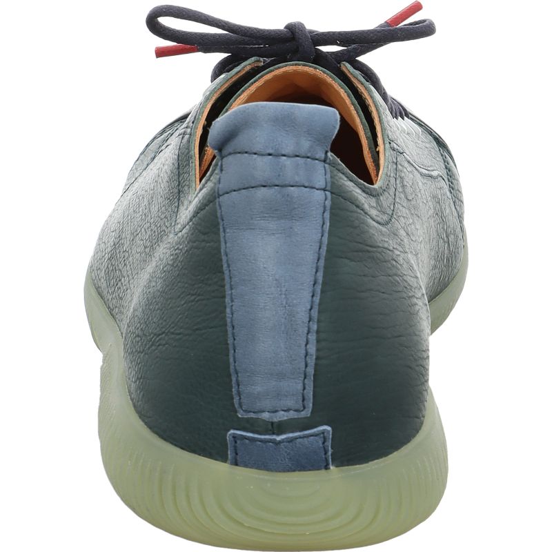 Think HAUKI HERREN Men Sneakers low - Material: Leather in Green