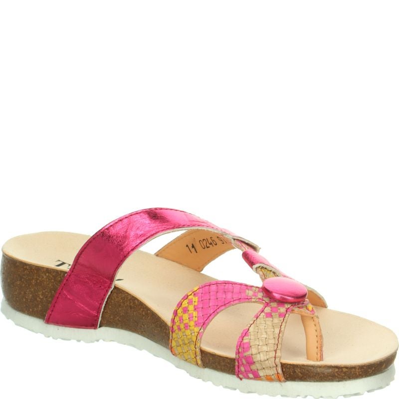 Think JULIA DAMEN Woman Mules - Material: Leather in Multi Colour
