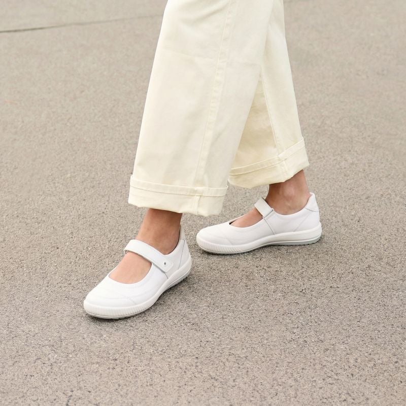 Legero TANARO 5.0 Woman Ballerina - Material: Leather in White