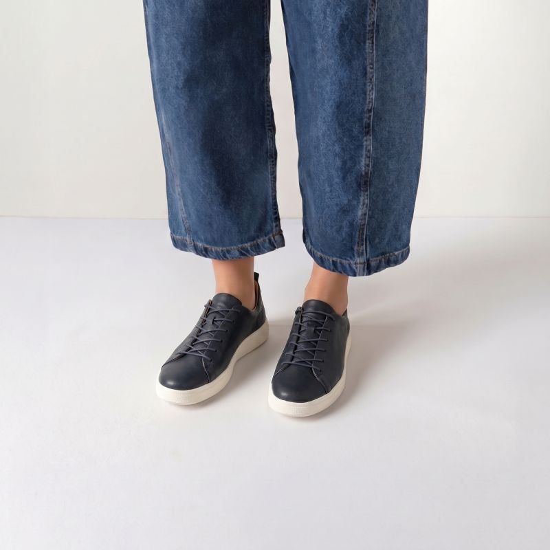 Think! TURNA LIGHT Damen Sneaker low - Material: Leder in Blau