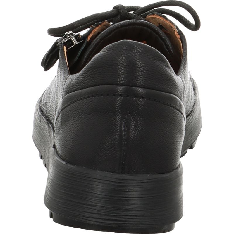 Think COMODA Woman Lace up shoe - Material: Leather in Black