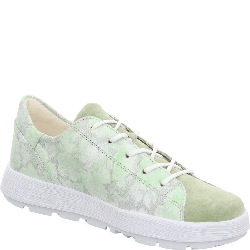 Think COMODA Lace up shoe - Material: Leather in Green