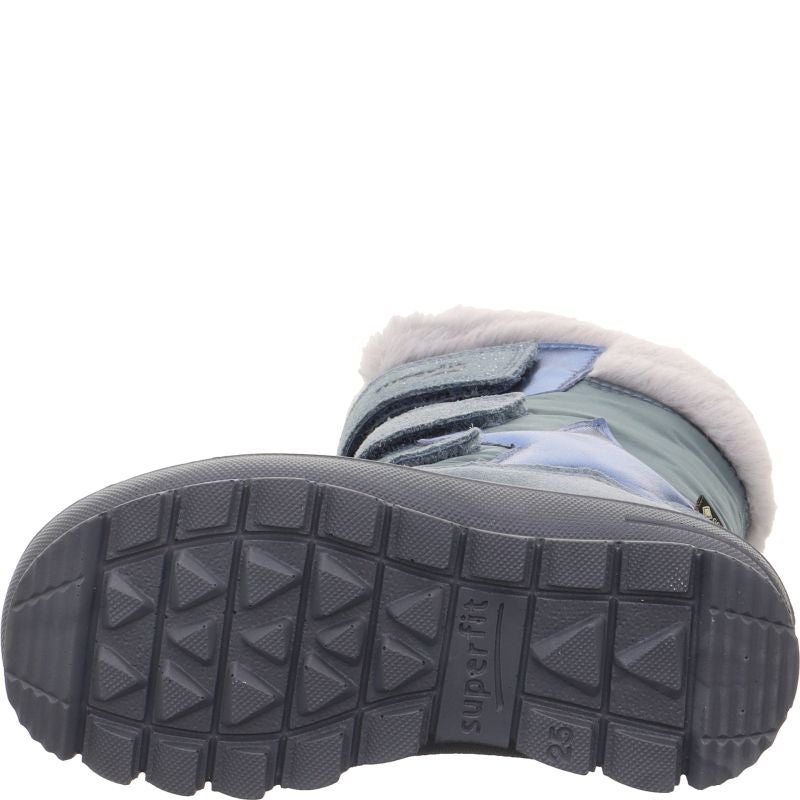 Superfit FLAVIA Girls Boot - Material: Leather/Textil in Blue