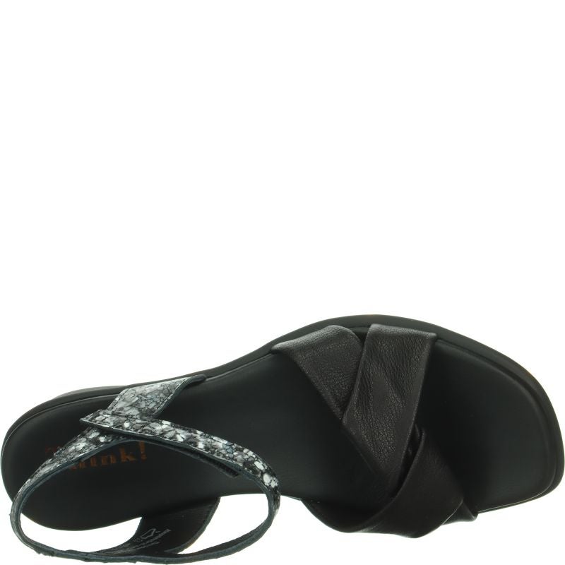 Think VIVI Woman  - Material: Leather in Black