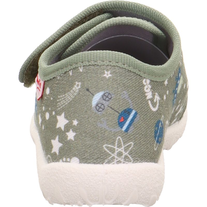 Superfit SPOTTY Boys Slipper - Material: Textile in Green