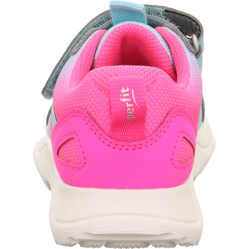 Superfit RUSH Mädchen Sneaker low - Material: Textil/Sonstiges Material in Grün