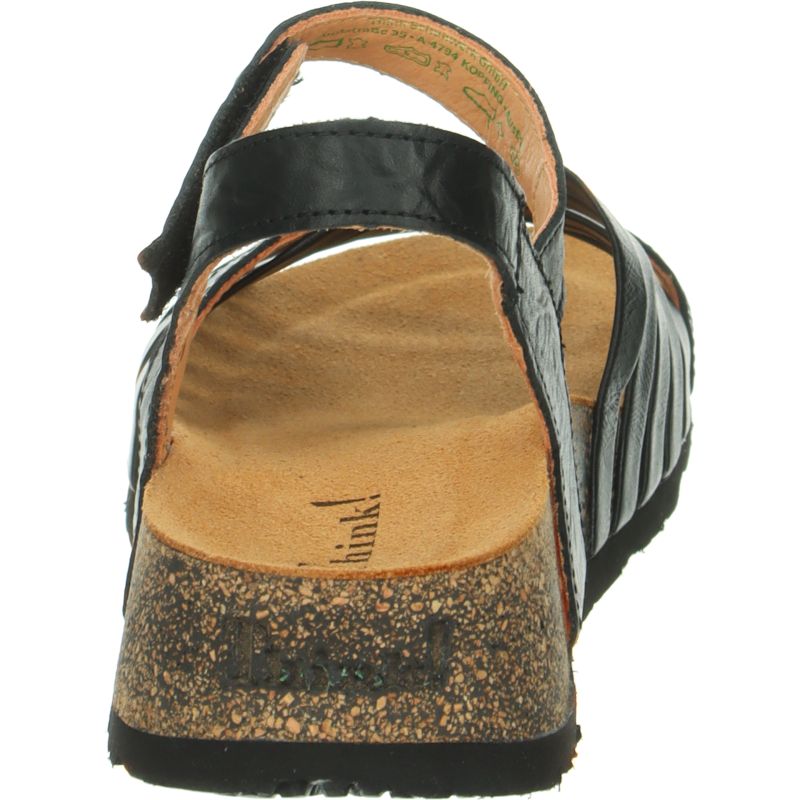 Think KOAK DAMEN Woman  - Material: Leather in Black