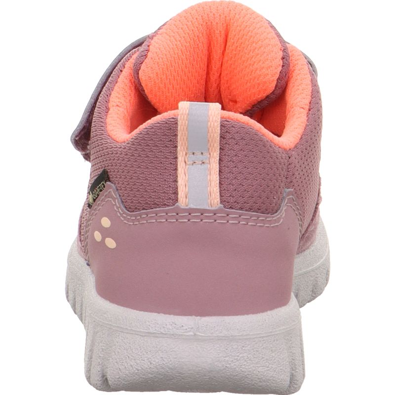 Superfit SPORT7 MINI Unisex | Girls Sneakers low - Material: Leder/Sonstiges Material/Texti in Purple