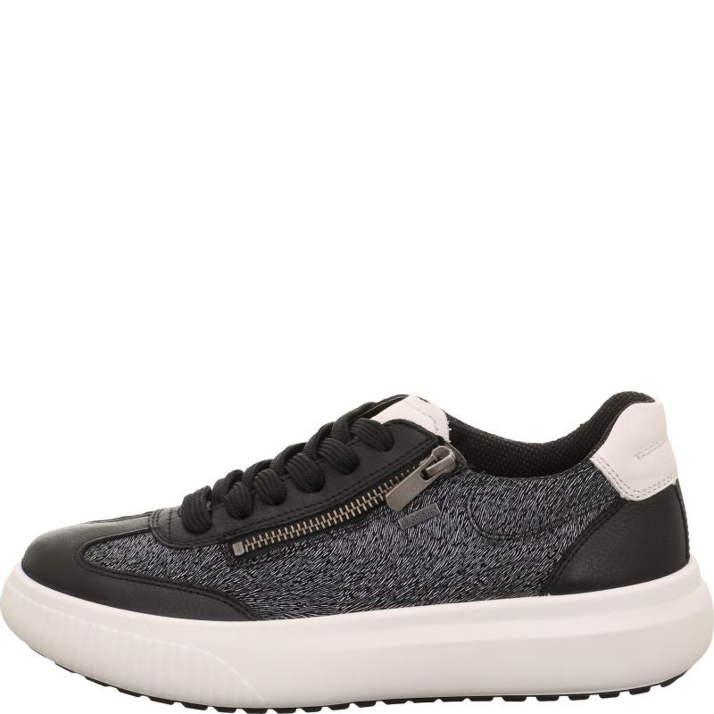 Legero T4 JUMP Damen Sneaker low - Material: Leder in Schwarz