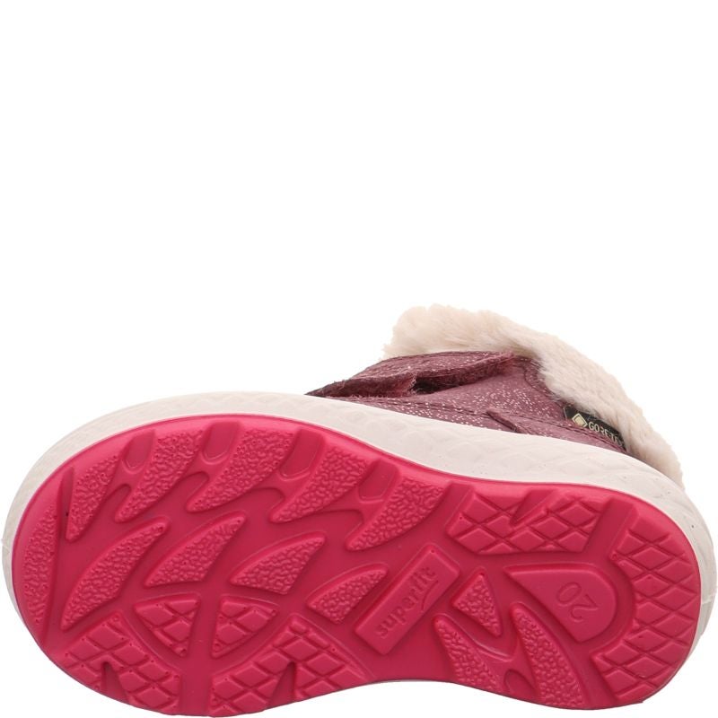 Superfit GROOVY 2.0 Boots - Material: Leder/Textil in Rot