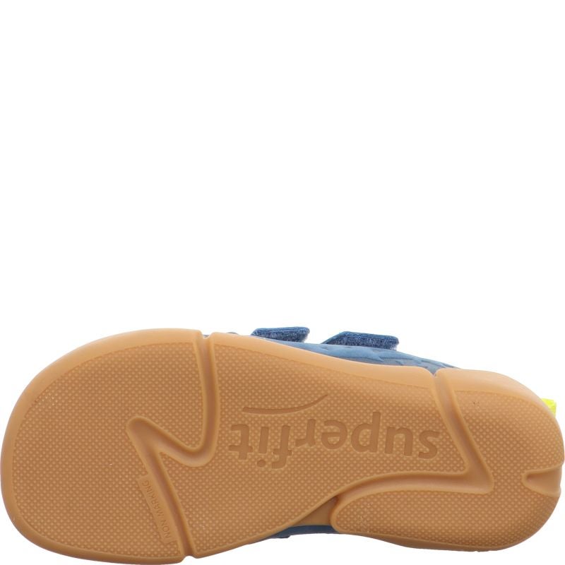 Superfit VENTO Sneaker low - Material: Leder in Blau