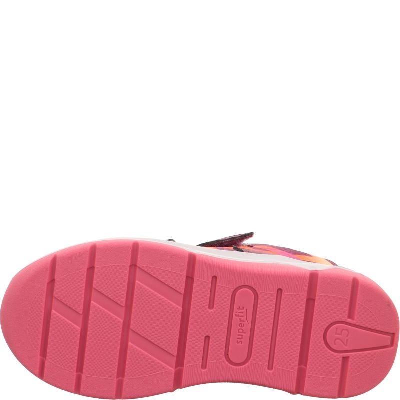 Superfit COOPER Girls Sneakers high - Material: Textil/Sonstiges Material in Red