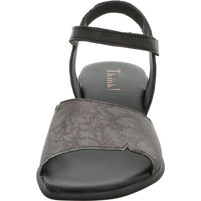 Think VIVI Sandal - Material: Leather in Grey