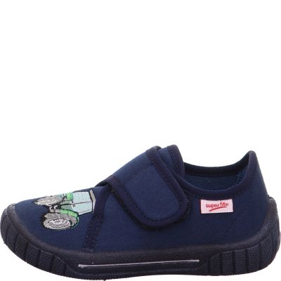 Superfit BILL Jungen Hausschuh - Material: Textil in Blau