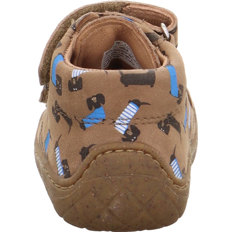 Superfit SATURNUS Unisex | Jungen Sneaker high - Material: Leder in Braun
