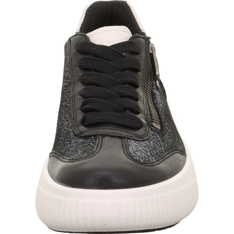 Legero T4 JUMP Damen Sneaker low - Material: Leder in Schwarz