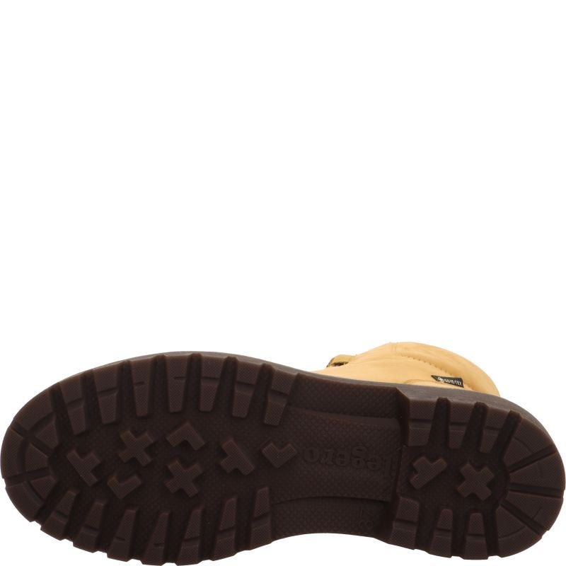 Legero MONTA Damen Schnürboots - Material: Leder in Gelb
