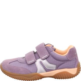 Superfit STORM Sneaker low - Material: Leder/Textil in Lila