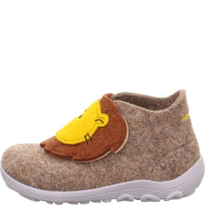 Superfit HAPPY OCTI Jungen Hausschuh - Material: Textil in Beige