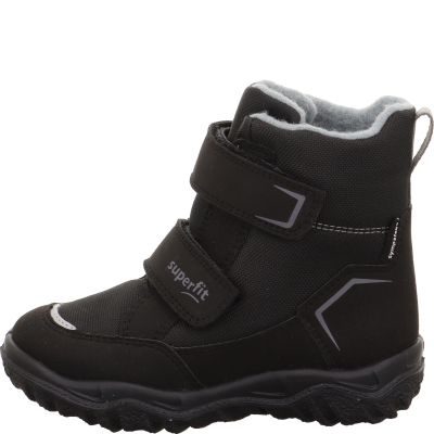 Superfit HUSKY Jungen, Unisex, Mädchen Boots - Material: Textil in Schwarz