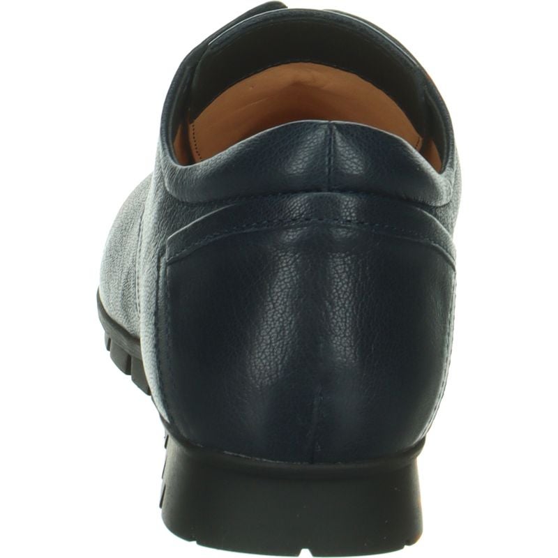 Think! MENSCHA Schnürschuh - Material: Leder in Blau