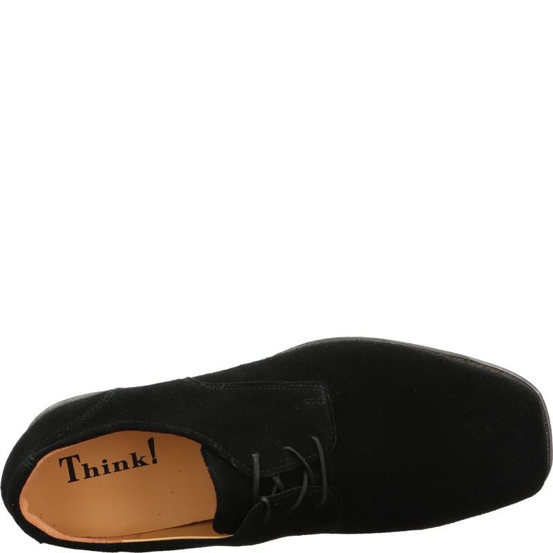 Think GURU Men Lace up shoe - Material: Leather in Black