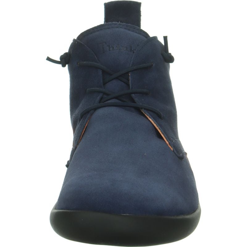 Think! BLO Damen Sneaker high - Material: Leder in Blau