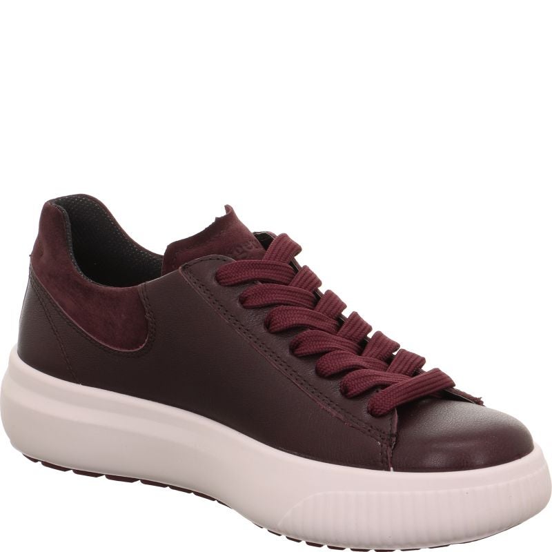 Legero T4 JUMP Woman Sneakers low - Material: Leather in Red