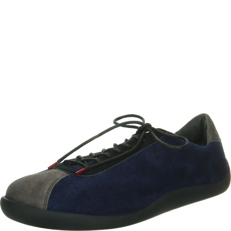 Think! HAPPAT Herren Sneaker low - Material: Leder in Blau