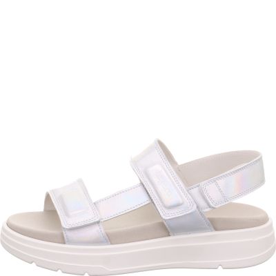 Legero SUNWALKER Woman Plateau sandal - Material: Leather in Metallic