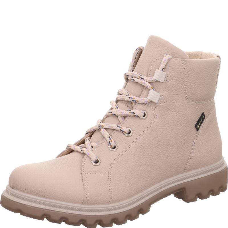 Legero MONTA Damen Schnürboots - Material: Leder in Beige