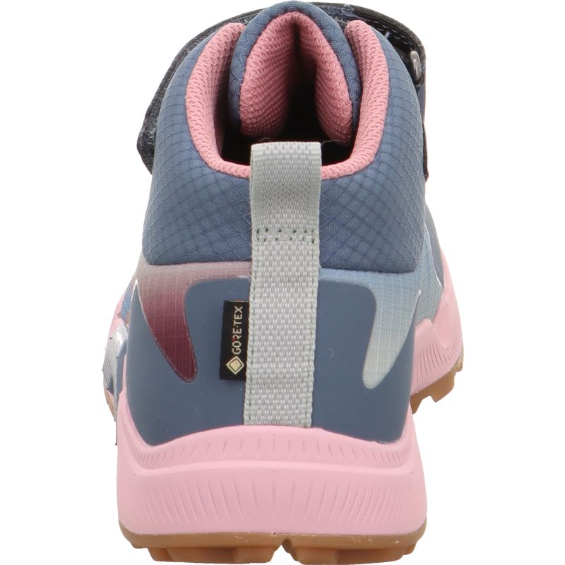 Superfit AGOS Mädchen Sneaker high - Material: Textil/Sonstiges Material in Blau