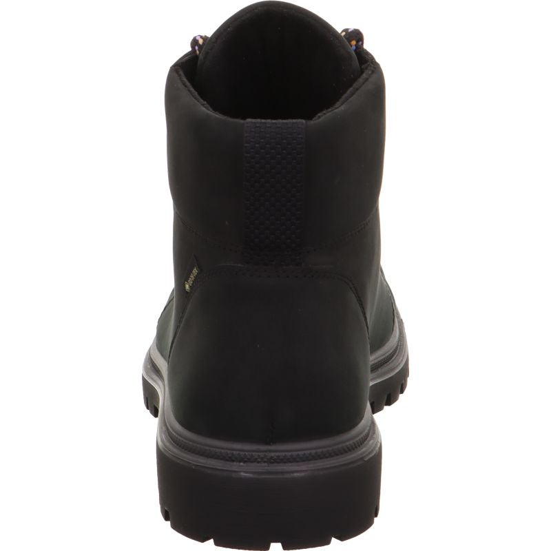 Legero MONTA Damen Schnürboots - Material: Leder in Schwarz