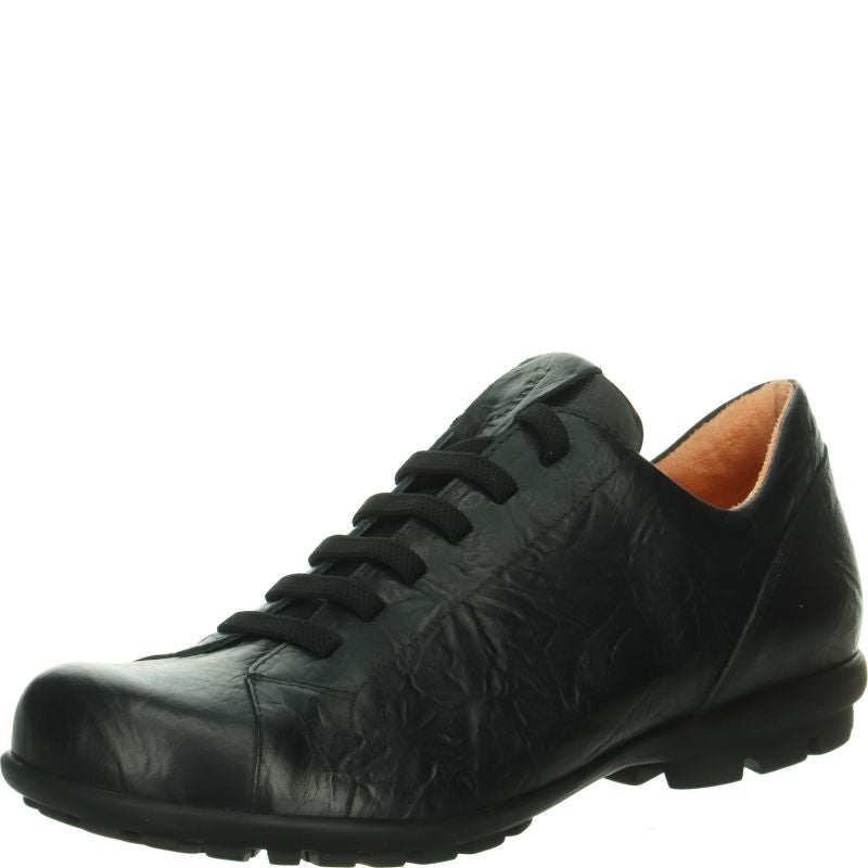 Think KONG HERREN Men  - Material: Leather in Black