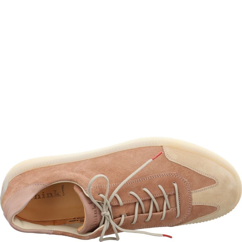 Think! TURNA DAMEN Damen Sneaker low - Material: Leder in Rosa