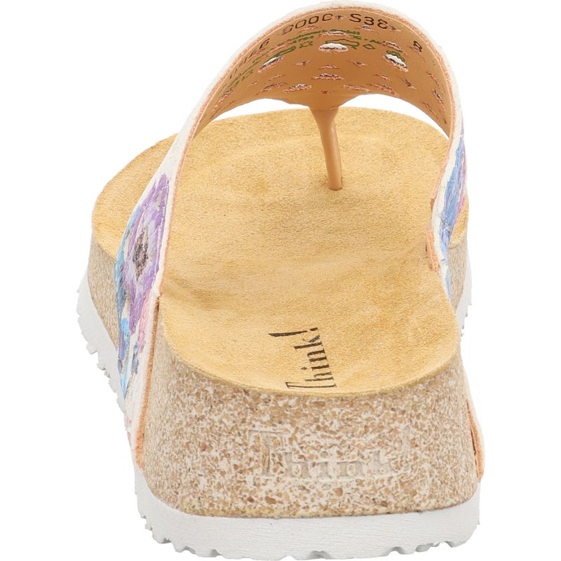 Think KOAK DAMEN Woman Mules - Material: Leather in Multi Colour