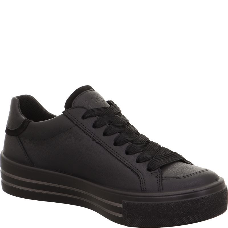 legero LIMA 2.0 Damen Sneaker low - Material: Leder in Schwarz