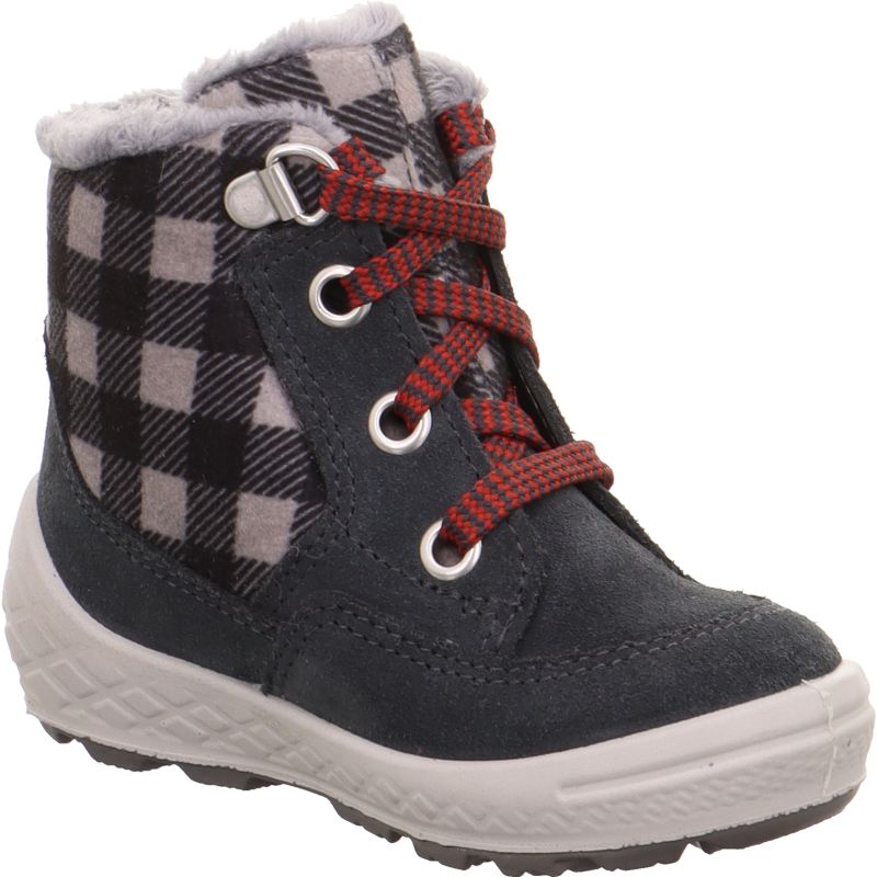 Superfit GROOVY 2.0 Boots - Material: Leder/Textil in Grau