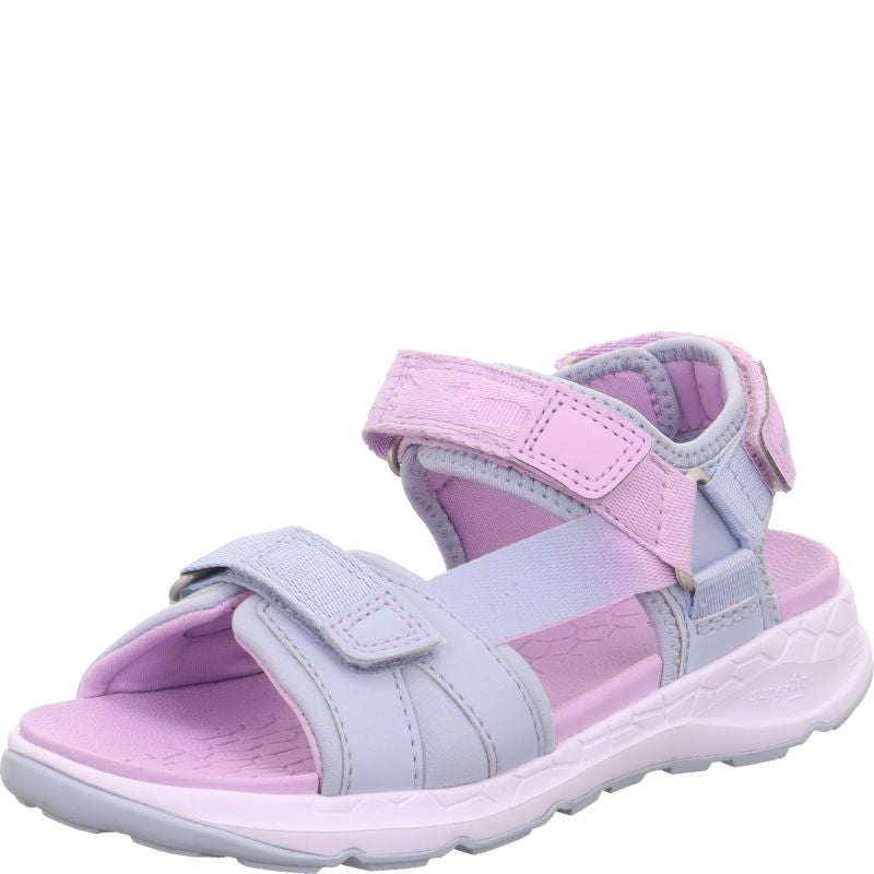 Superfit CRISS CROSS Sandal - Material: TextilSonstigesMaterial in Blue
