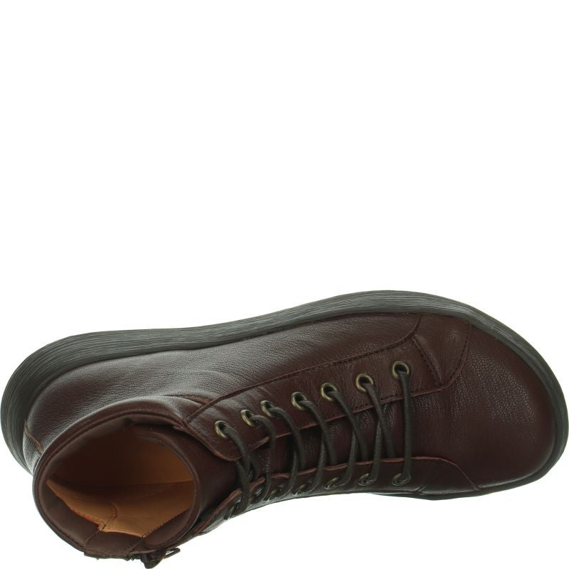 Think COMODA Ankle boot - Material: Leather in Brown